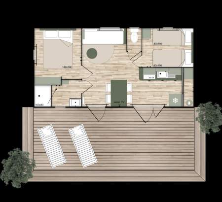 ᐃ LE CLOS DES PINS **** : Camping Vendée